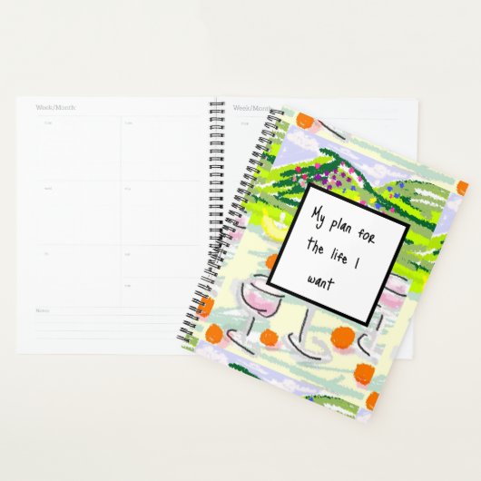 maandelijkse undated planner (Display)