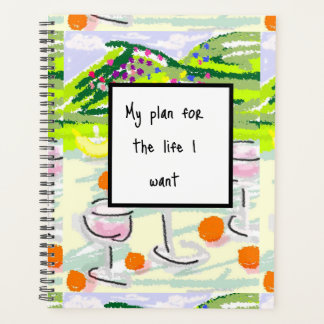 maandelijkse undated planner