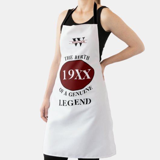 Maandelijkse vaderdag Legende ieder jaar naam Schort (Insitu)