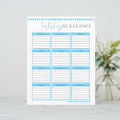 Maandelijkse verjaardag in een oogopslag | Baby Bl (Staand voorkant)