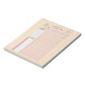 Maandelijkse Vrouw cyclus Vriendperiode Notitieblok (Linkerzijde)