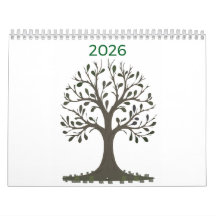 Maandelijkse wandkalender - Verander het jaar