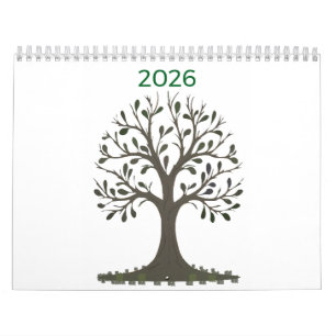 Maandelijkse wandkalender - verander het jaar kalender