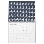 Maandelijkse wandkalender - Verander het jaar Kalender (Mar 2027)