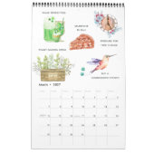 Maandelijkse Waterverf van de Lijst van de Emmer F Kalender (Mar 2027)