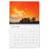 Maandelijkse zonsondergang strandkalender kalender (Jan 2027)