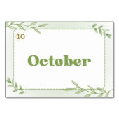 Maanden in het Chinees (Flash-Kaarten) Kaart (Achterkant)