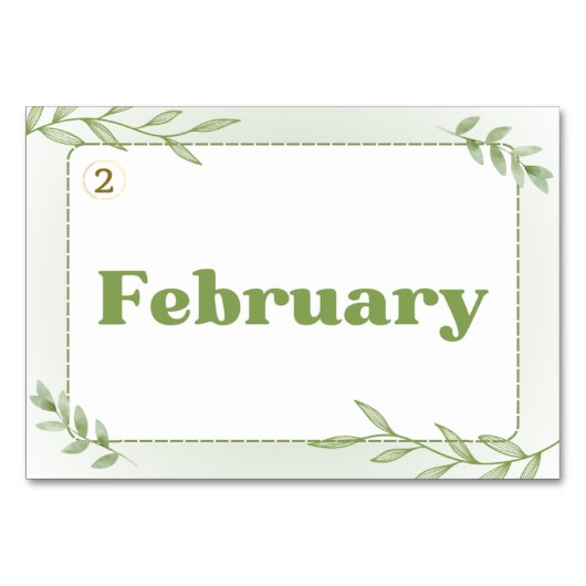 Maanden in het Chinees (Flitskaarten) Kaart (Achterkant)