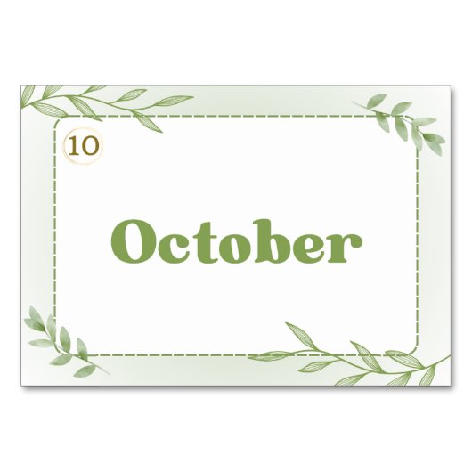 Maanden in het Japans (Flash Kaarten) Kaart (Achterkant)