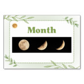 Maanden in het Japans (Flash Kaarten) Kaart (Achterkant)