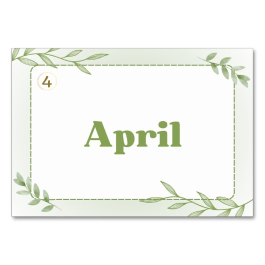 Maanden in Korean Hangul (Flash Kaarten) Kaart (Achterkant)