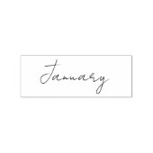 maanden van het jaar Bullet journal tracker Rubberstempel (Afrduk)