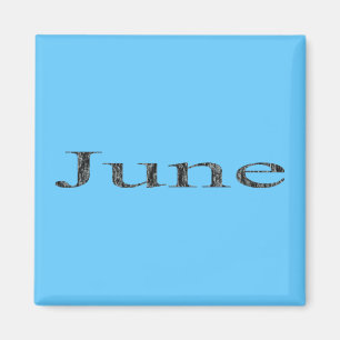 Maanden van het Jaar - juni Magneet