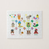 Maanden van het Jaar Legpuzzel (Horizontaal)