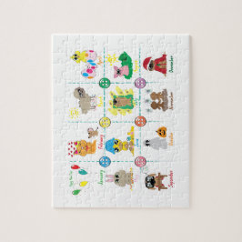 Maanden van het Jaar Legpuzzel