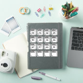 Maanden van het jaar Multi-Pack Sticker (iPad Cover)