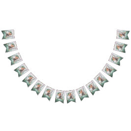 Maandfoto van One Happy Camper Birthday Vlaggetjes