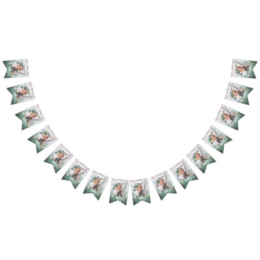 Maandfoto van One Happy Camper Birthday Vlaggetjes (Alle)