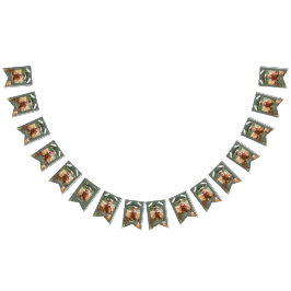 Maandfoto van One Happy Camper Birthday Vlaggetjes