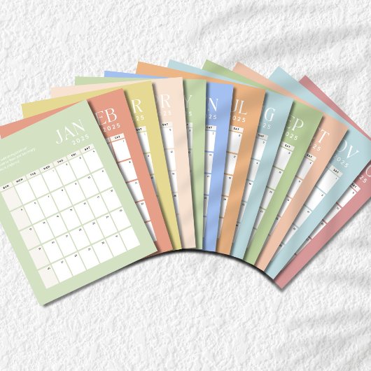 Maandkalender 2025 | mei poster