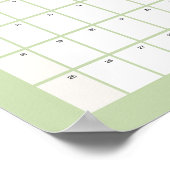 Maandkalender 2025 | mei poster (Hoek)