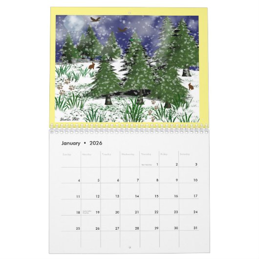 Maandkalender 2026 kalender (Jan 2026)