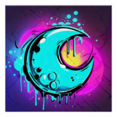 maandruppel perfect poster (Voorkant)