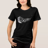 maanduif Tri-Blend shirt (Voorkant)