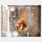 MAANDVERBORGEN FLEECE DEKEN (Voorkant (Horizontaal))