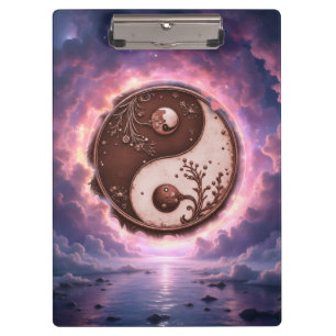 Maanevenwicht – Yin Yang van Eeuwig Licht. Klembord