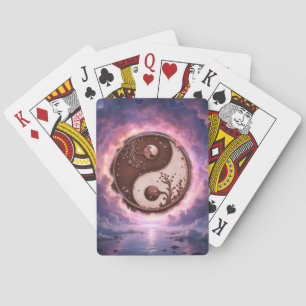 Maanevenwicht – Yin Yang van Eeuwig Licht. Pokerkaarten