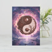 Maanevenwicht – Yin Yang van het eeuwige licht. Kaart (Staand voorkant)