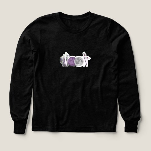 Maanfase Bloem Sweatshirt (Voorkant)