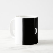 Maanfase Kunstmok Koffiemok (Voorkant links)