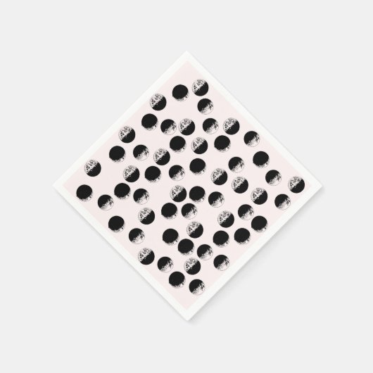 Maanfase papieren servetten (Hoek)