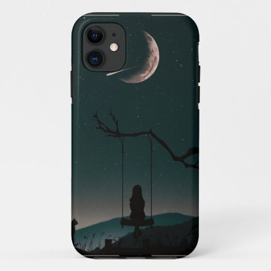 Maanfasen Hemelse Kosmische Telefoonhoes Case-Mate iPhone Case (Achterkant)