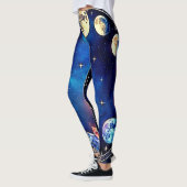 Maanfasen Kristal Kosmos Leggings (Links)