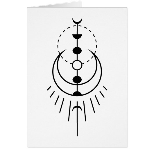 maanfasen lunar eclipse (Voorkant)