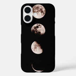 Maanfasen Muur Kunst – Hemellich Huisdecoratie iPhone 16 Hoesje