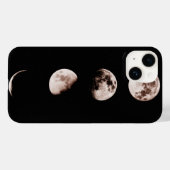 Maanfasen Muurkunst – HemelDecor voor Thuis Case-Mate iPhone Case (Achterkant (horizontaal))