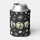 Maanfasen:  Sterrennacht. Blikjeskoeler (Blikje Voorkant)