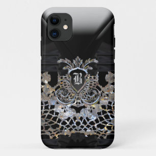 Maanfeest Girly Elegant Monogram Case-Mate iPhone Case