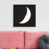 Maanfotografie Kunst Canvas Afdruk (Insitu (Woonkamer))