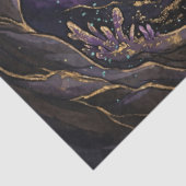 Maangodin Amethyst Grot Ephémère Decoupage Tissuepapier (Detail)