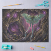 Maangodin Amethyst Grot Ephémère Decoupage Tissuepapier (Craft)