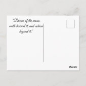 maanhert briefkaart (Achterkant)