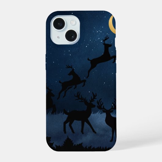 maanhert iPhone 15 case (Achterkant)