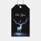 Maanhertenbeschermer Gepersonaliseerd Cadeaulabel (Voorkant)