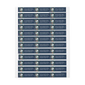 Maanjongen Wrap-around adreslabels (Vel)
