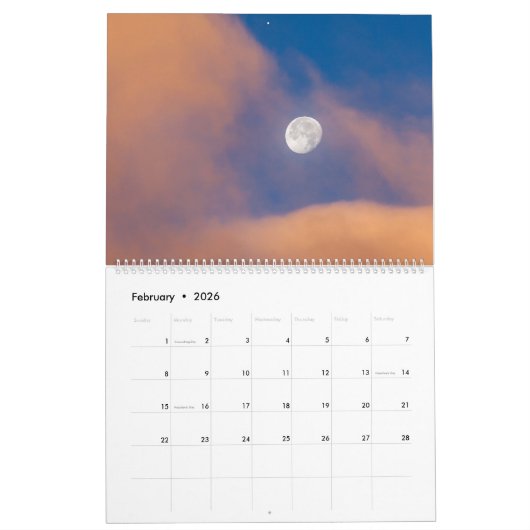 Maankalender 2025 Natuur Kalender (Feb 2026)